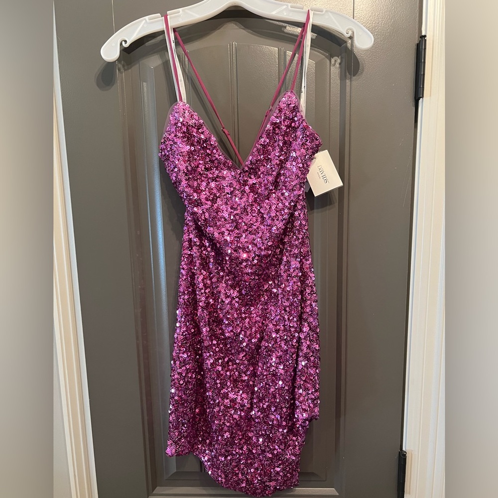 Sequin homecoming dress, NWT, Size 4
